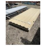 Tan Steel Roofing/Siding x 176LF