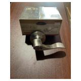 dhï¿½ Springdale Keyed Entry Kit in Satin Nickel x2