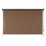 Coolarooï¿½ 120" x 96" Walnut Outdoor Roller Shade