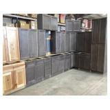 15pc. Silvercreek West Ponit Gray 42" Kitchen