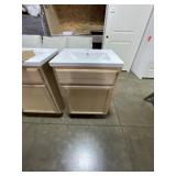 25" x 19" Bath Cabinet with Single Sink Top