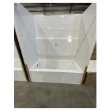 60" x 30" Fiberglass Shower/Tub Surround