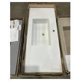 47-1/4" x 19-3/4" Wall Mount Counter Top Sink