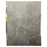 79" x 71" L-Shaped Countertop Insert in Charcoal