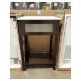 24" x 18-1/2" Freestanding Vanity w Single Sink