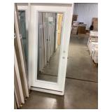 34" x 80" LH Fiberglass Full-View Exterior Door