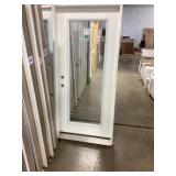 36" x 80" RH Fiberglass Full-View Exterior Door