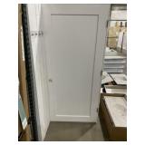 36" x 80" LH Primed Single Panel Interior Door