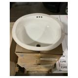 20" x 17" Ceramic Undermount Sink in Balsa