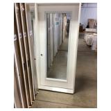 36" x 80" RH Fiberglass Full-View Exterior Door