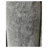 12 x 23.8 Plush Carpet in Gray x 284SF