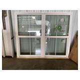 72" x 60" White Vinyl Single-Hung Window