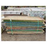 Pallet of Mixed Width Style O.S.B