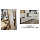 R-T-A 15pc. Silvercreek Aspen White 36" Kitchen