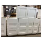 5Pc Cabinet Set in White for One Money