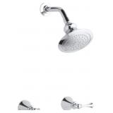Kohlerï¿½ Shower Faucet Kit in Chrome