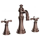 Moenï¿½ Widespread Bathroom Faucet in Bronze
