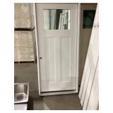 36" x 80" RH Fiberglass Craftsman Style Ext. Door