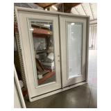 72" x 80" LH Full-View Exterior French Door-White
