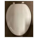 Kohler Elongated Toilet Seat In Biscuit