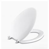 Kohler Elongated Toilet Seat In White