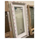 32" x 80" FIXED Fiberglass Full view Door