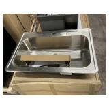 33" x 22" x 9" Stainless Steel Undermount Sink