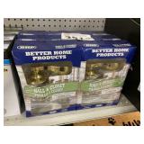 BHP Hall & Closet Levers In Polished Brass x6