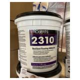1 Gallon Resilient Flooring Adhesive x4