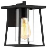 Ashley 1-Bulb Wall Lantern in Black x 6