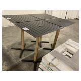 24" x 31" High Top Patio Table x2