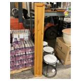 6-1/2" x 60" Wood Panel x4