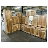 15pc. Silvercreek Hickory Shaker 36" Kitchen