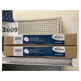 ProFlo White Elongated Toilet Seat x2