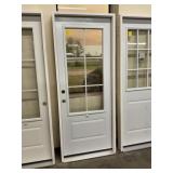 32" x 80" RH Steel MV 6-Lite Exterior Door
