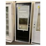 32" x 80" LH Steel MV Exterior Door w/ Blinds