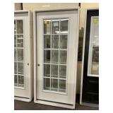 36" x 80" RH Fiberglass FV 15-Lite Exterior Door