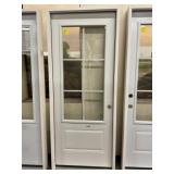 32" x 80" LH Steel MV 6-Lite Exterior Door