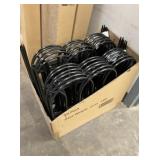 Case Of 24 Piece Black Round Gothic Fence