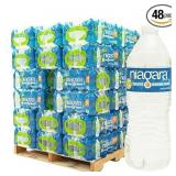 48Cases of Niagara 40ct./Case of Water (1 pallet)