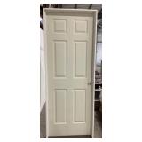 28" x 80" LH MDF 6-Panel Interior Door