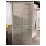 36" x 80" RH MDF 6-Panel Interior Door