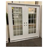 72" x 80" RH Steel FV Exterior French Door