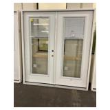 72" x 80" LH Fiberglass FV Exterior French Door