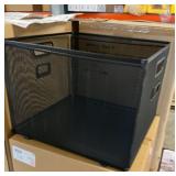 Black Tabletop Mesh File Holder x2