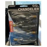 Case of Feit 60W Candelabra Clear Bulbs x 2