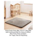 79 x 71 Uniency Thick Foam Floor Mat