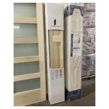 24" Poplar Bifold Door x 2