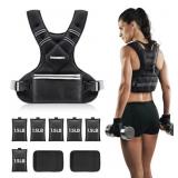 Pacearth 11-20lb Adjustable Weighted Vest X 2