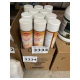 Case Of 12 Orange Citrus Crazy Clean Cans